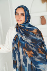 Fleur Printed Cotton Scarf