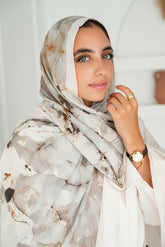 Eden Printed Cotton Scarf