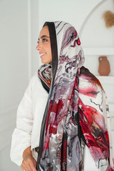 Daisy Printed Cotton Scarf