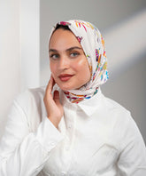 Forest Satin Square Scarf