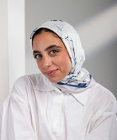 Freckle Satin Square Scarf