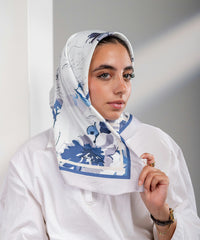 Freckle Satin Square Scarf