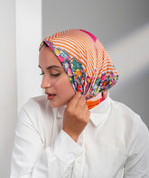 Sunny Satin Square Scarf