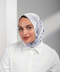 Clover Satin Square Scarf