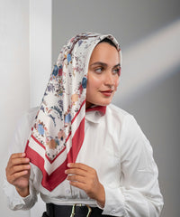 Maple Satin Square Scarf