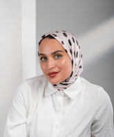 Dots Satin Square Scarf