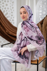Petal Printed Chiffon