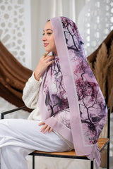 Petal Printed Chiffon