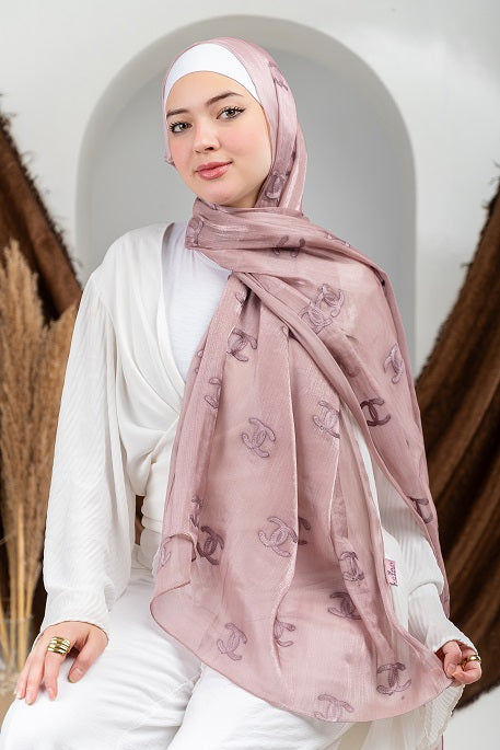 LV Organza Scarf