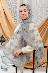 Flory Linen Scarf