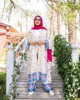 Yellow Bird Satin Set