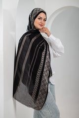 Royal Dusk Linen Scarf