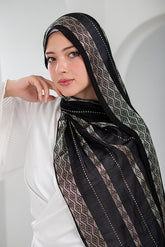 Golden Secret Linen Scarf