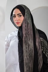 Twilight Gold Linen Scarf