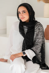 Kuwaiti Zebra Scarf