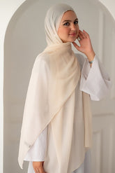 Crinkle Chiffon Shimmer Scarf