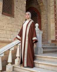 Islamic Silver Line Kaftan