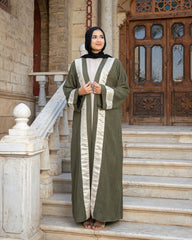 Islamic Silver Line Kaftan