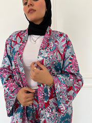 Blossoms Satin Set