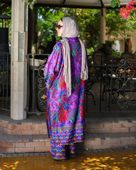 Solis Printed Satin Set