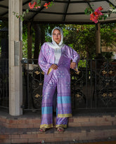 Vela Printed Satin Set