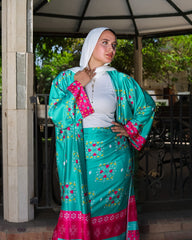 Noma Printed Satin Set