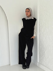 Sleeveless Turkish Set