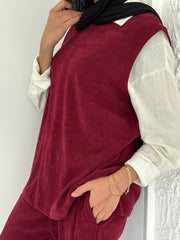 Sleeveless Turkish Set