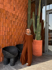 Wavy Turkish Linen Dress