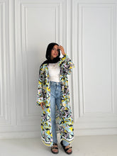 Sunny Waves Satin Cardigan