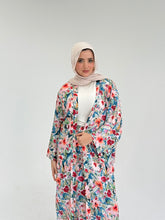 Colored Flory Satin Set