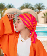 Pinkish Orange Square