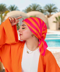 Pinkish Orange Square