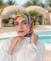 Zahra Printed Square
