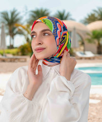 Zahra Printed Square