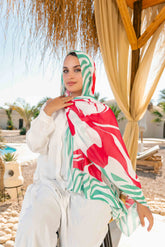 Sunday mornin Printed Chiffon Scarf