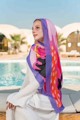 Gillian Printed Chiffon Scarf