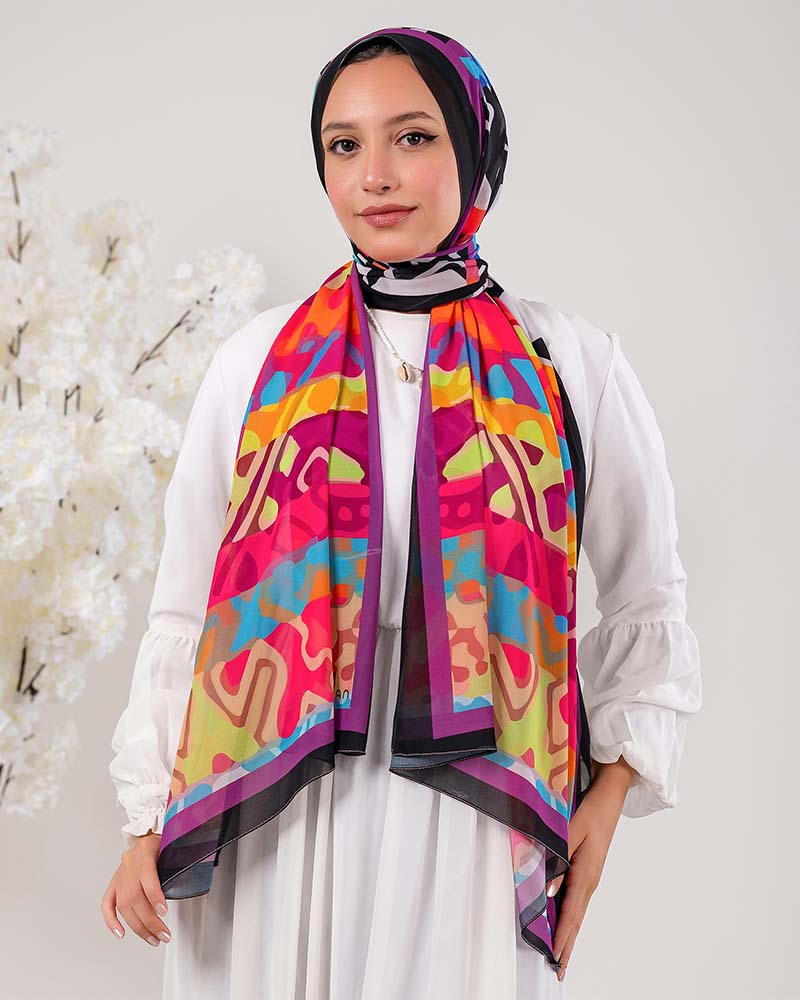 Chiffon Printed Scarf