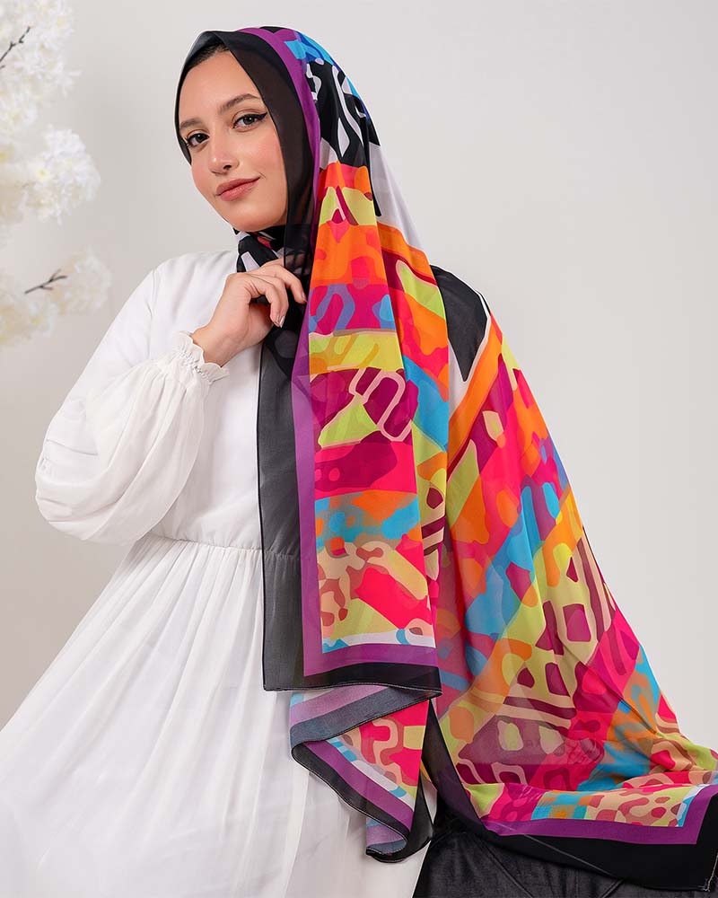 Chiffon Printed Scarf