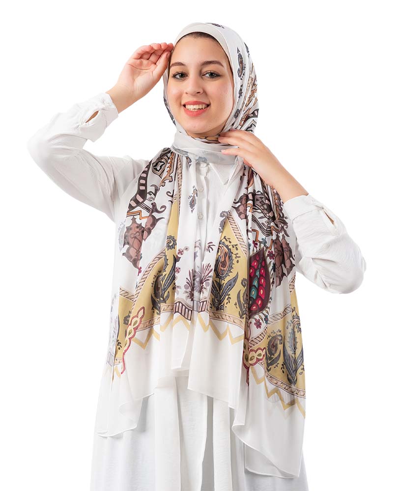 Chiffon Printed Scarf