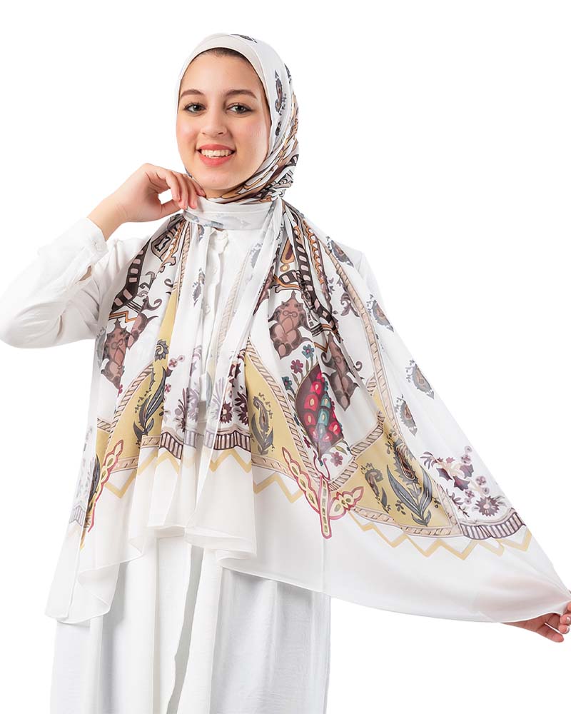 Chiffon Printed Scarf
