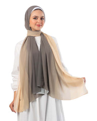 Gradient Chiffon Scarf