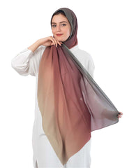 Gradient Chiffon Scarf