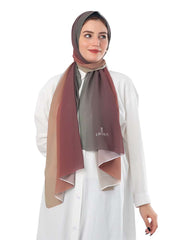 Gradient Chiffon Scarf