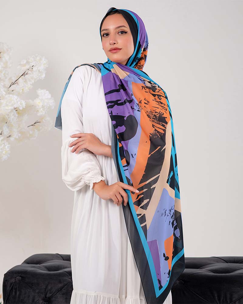 Chiffon Printed Scarf