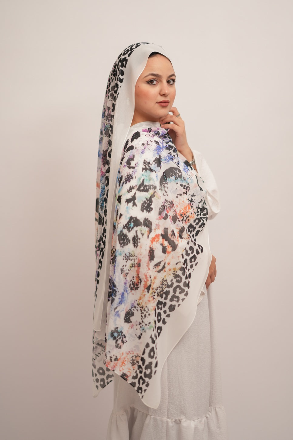 Jade Printed Chiffon