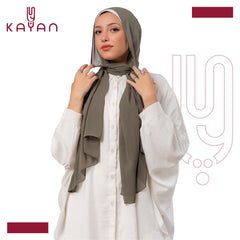 Chiffon Plain Scarf