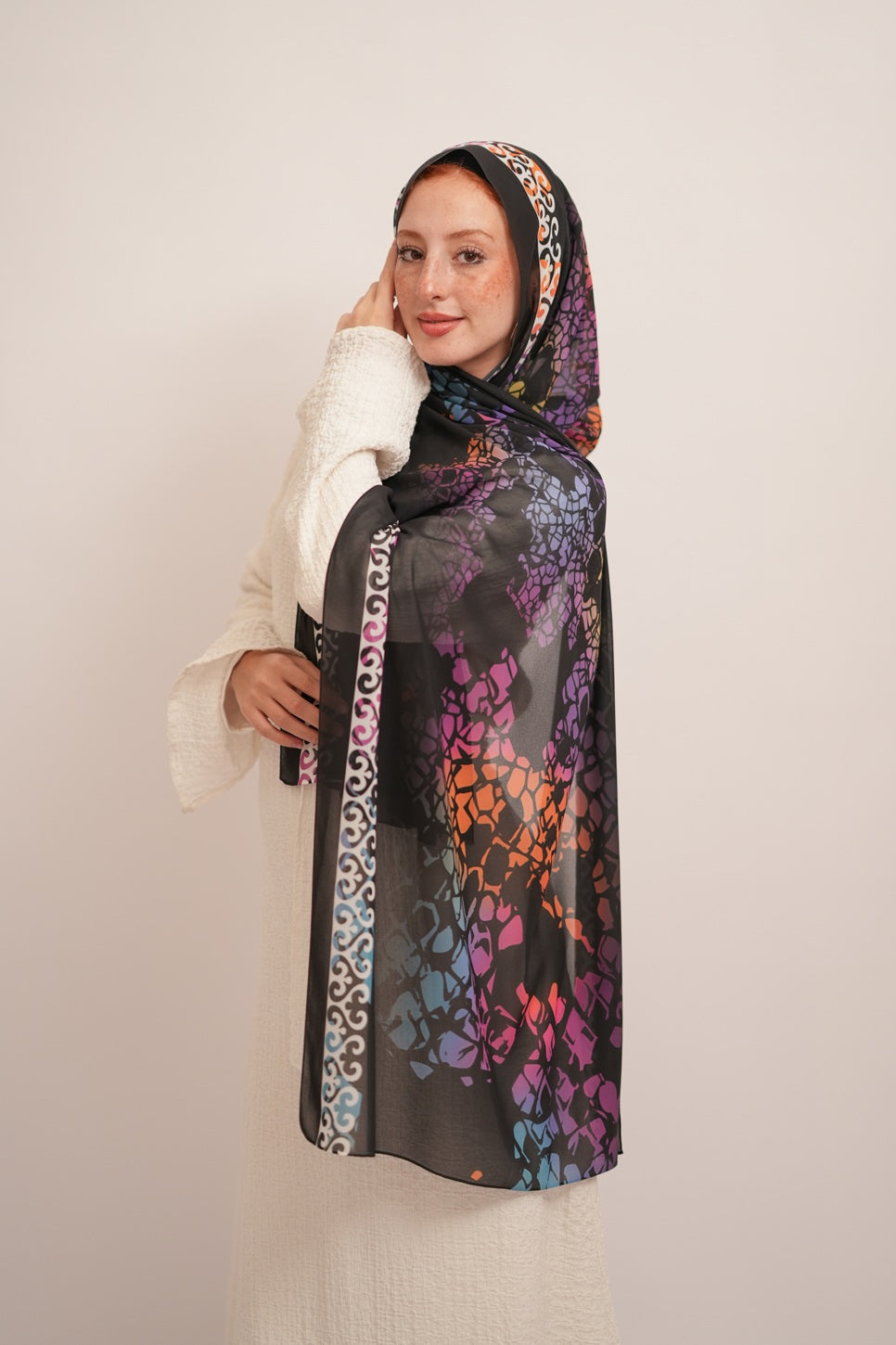 Cicely Printed Chiffon