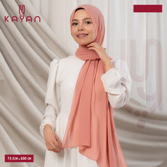 Long Plain Chiffon - Dark Simon