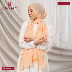 Long Plain Chiffon